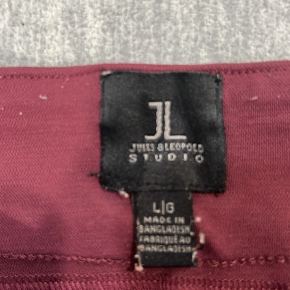 Jules & Leopold Deep Red Trousers size L - Picture 6 of 8